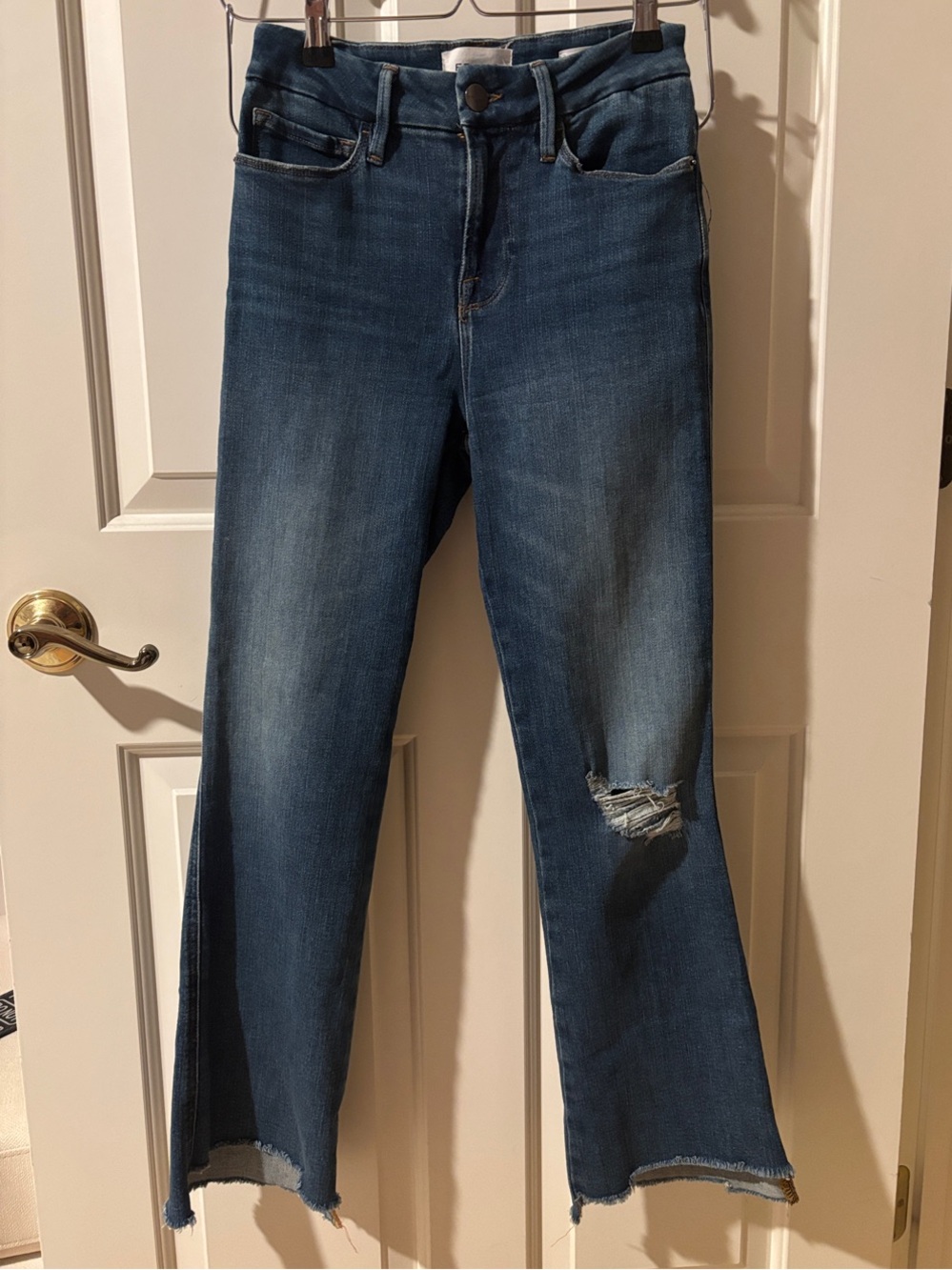 Frame Le Crop Mini Boot Jeans Sz 26